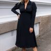 Klaer ByTiMo | Autumn Collar Dress Black