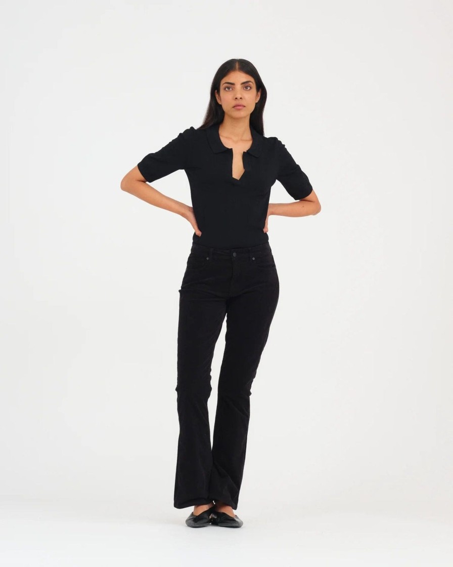 Klaer Pieszak | Marija Jeans Baby Cord Excl. Color Black