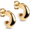 Tilbehor ENAMEL Copenhagen | Gianna Small Earrings Gold Yellow