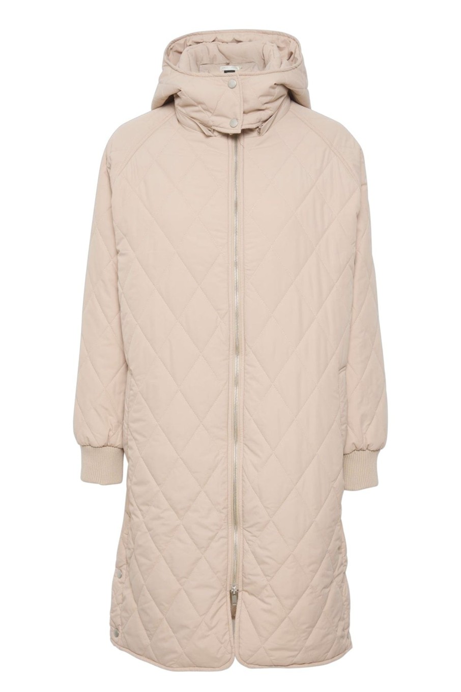 Klaer Inwear | Ektraiw Hood Coat Sandstone Beige