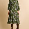 Klaer ByTiMo | Spring Shirt Dress Rose Green