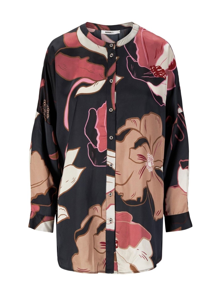 Klaer Katrin Uri | Chloris Hailey Blouse Rose Black