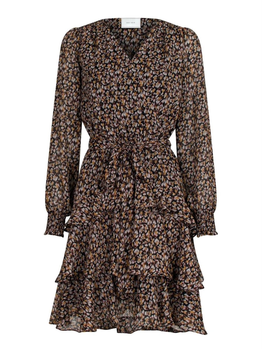 Klaer Neo Noir | Dennie Distress Leo Dress Black