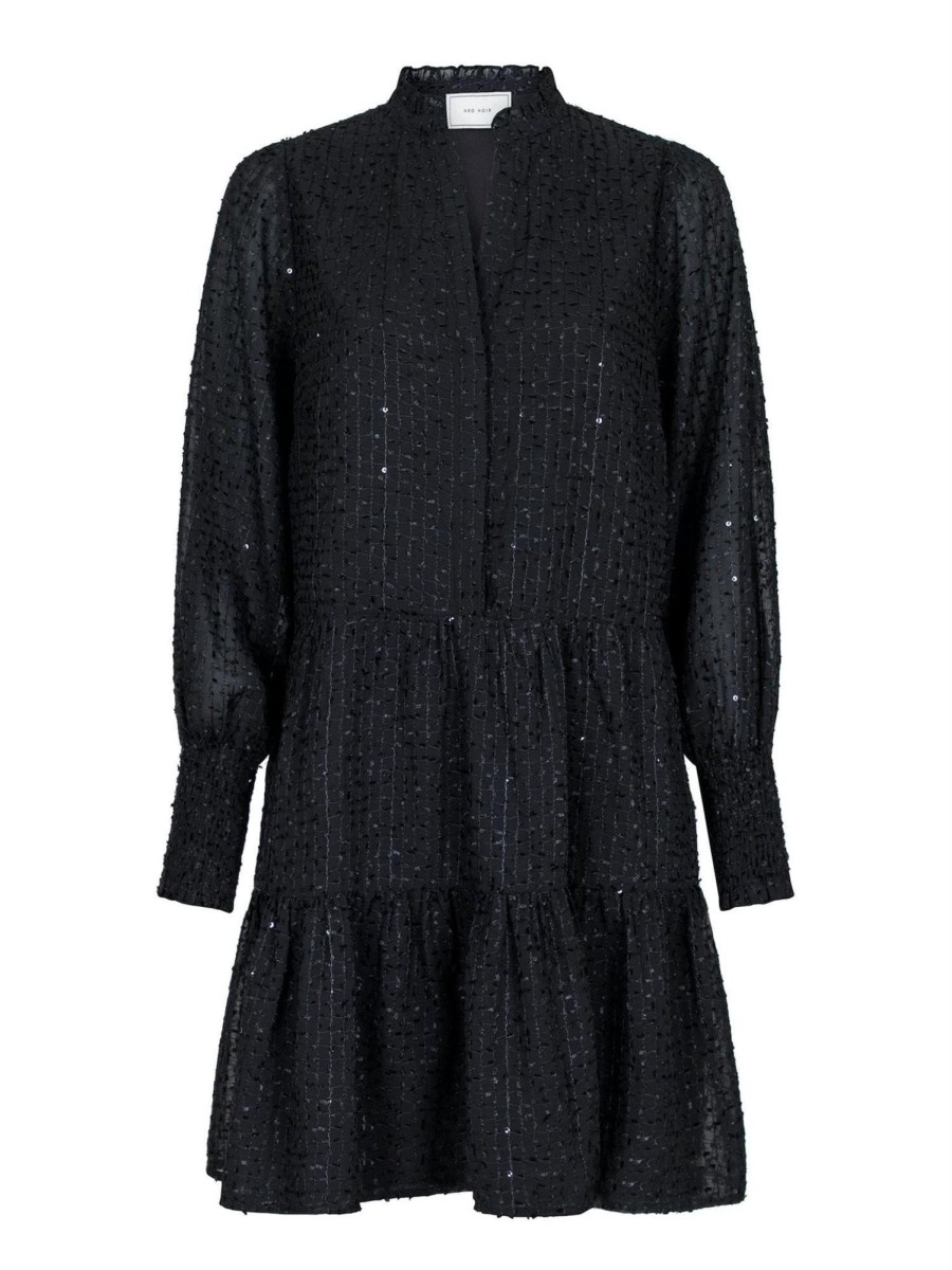 Klaer Neo Noir | Blunt Glam Dress Black