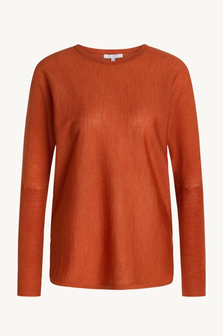 Klaer Claire Woman | Pippa-Cw - Pullover - Ochre Burn Saddlebrown
