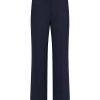 Klaer Selected Femme | Rita Mw Wide Pant Dark Sapphire Melange Blue