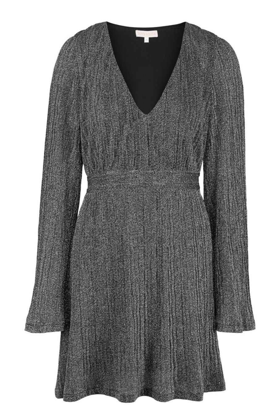 Klaer Love Lolita | Livia Mini Dress Silver Gray