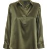 Klaer Ane Mone | Stella Blouse Khaki Green