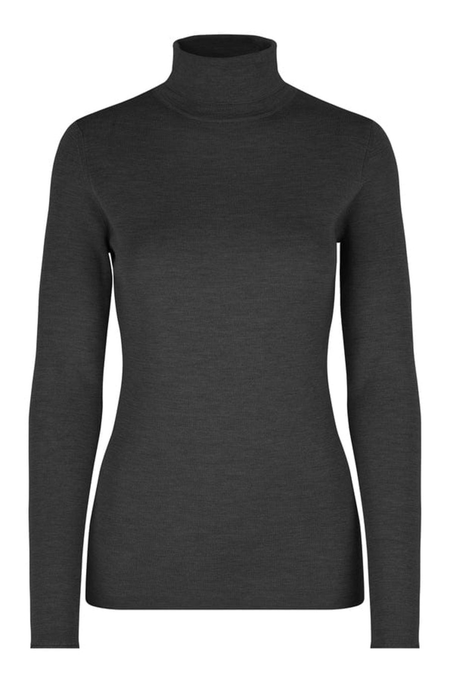 Klaer Second Female | Agathe Knit T-Neck Black